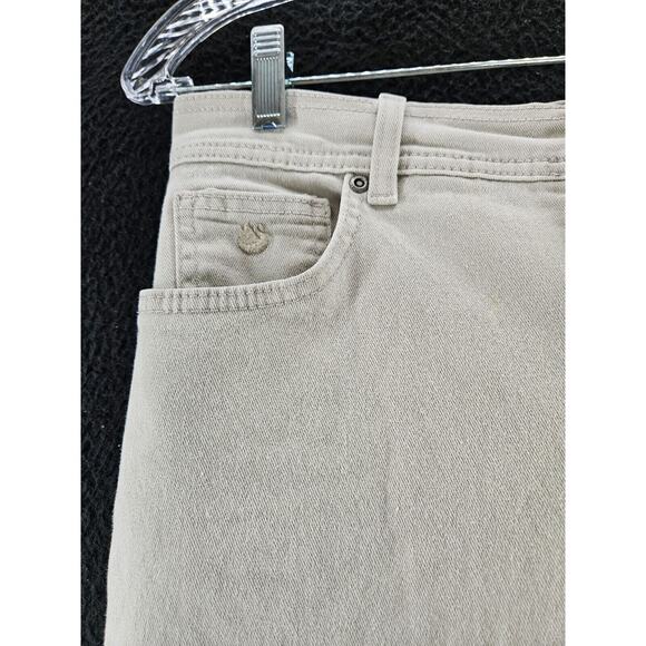 Gloria Vanderbilt Womens Jeans Grey Size 10 Cotton Blend Button Zip Close Pocket - Picture 10 of 12